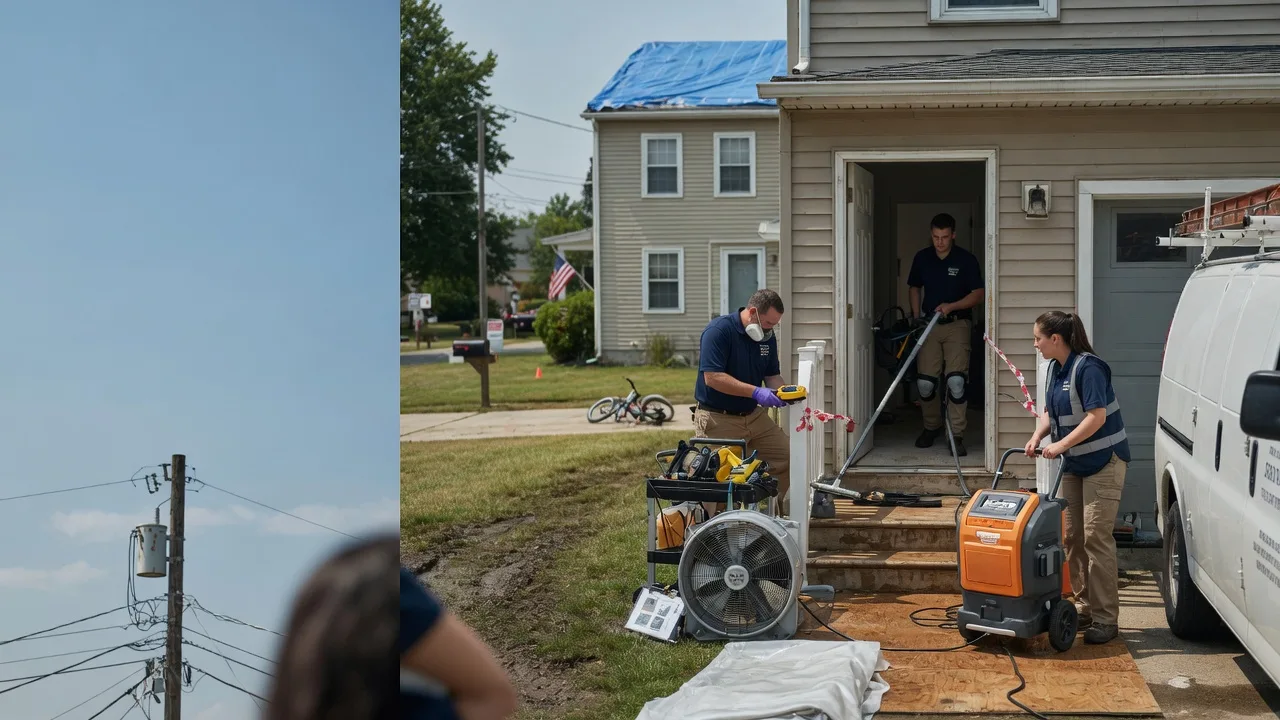 Water Damage Repair in Gilberton, PA near me